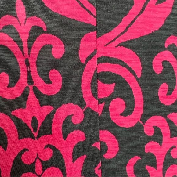 SOL R.H.R. Pink Charcoal Perfection Fleur De Floof Stretch 3/4 Sleeve Pocket Dre - Picture 13 of 14